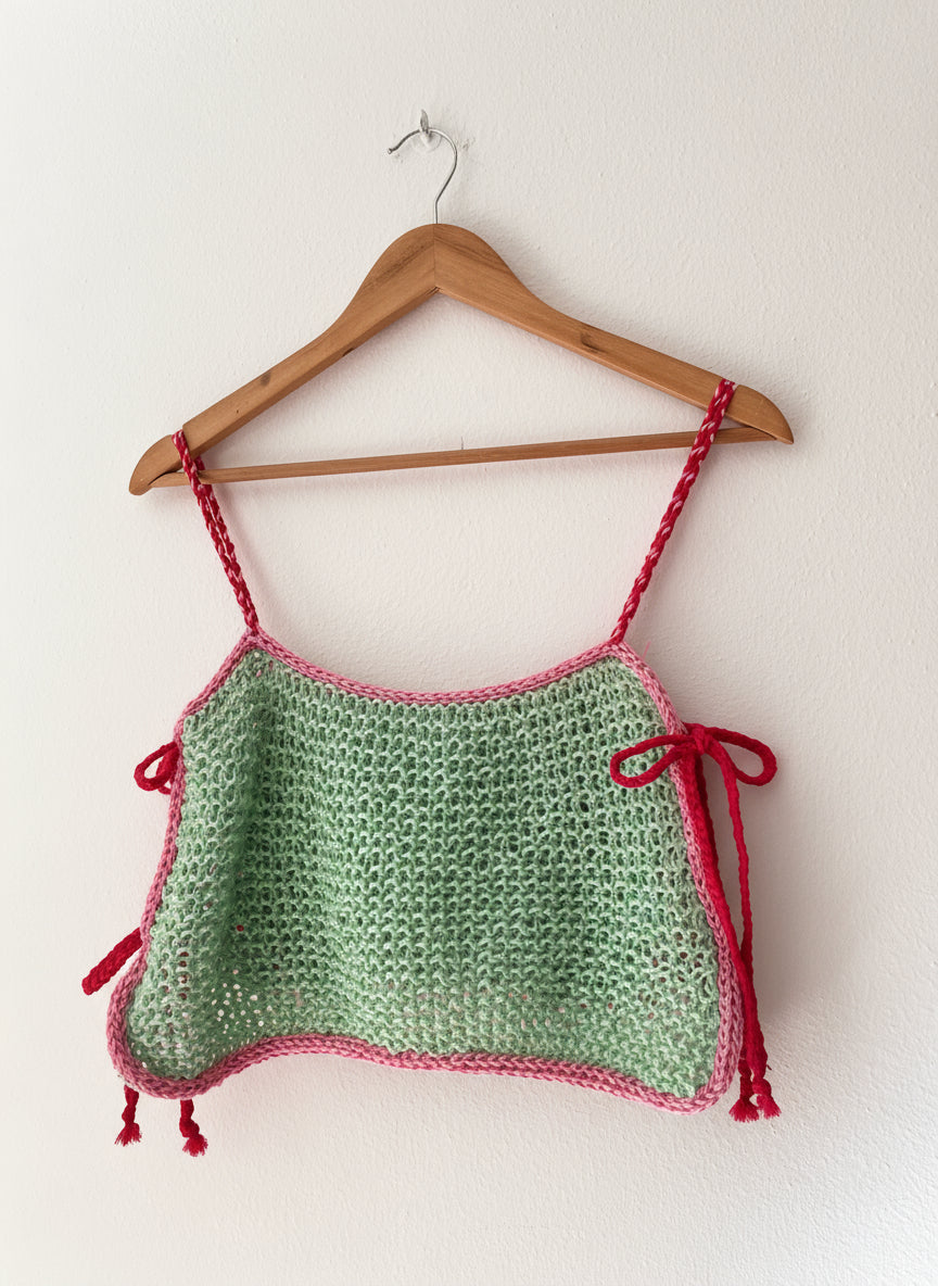 Top con Laccetti sui Fianchi - Pronta Consegna