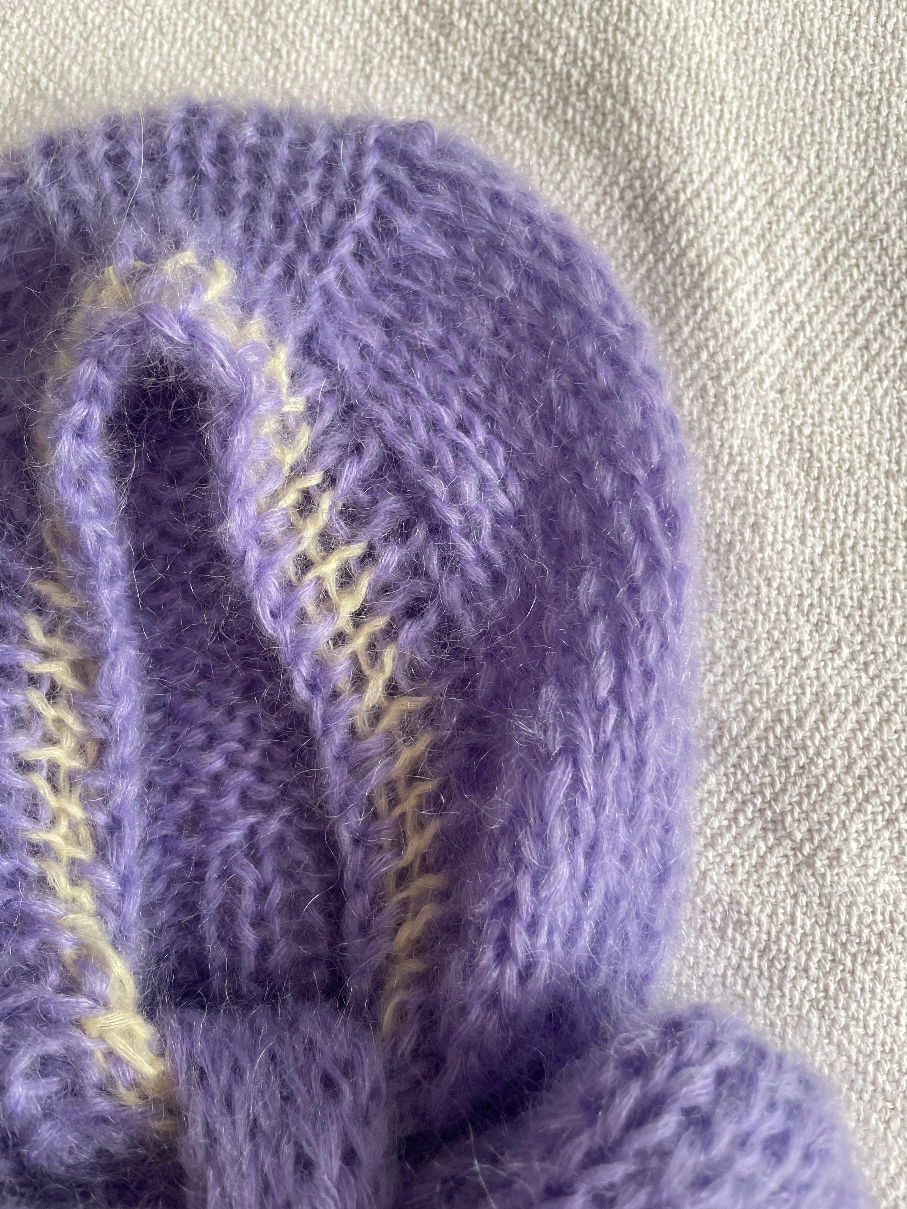 Bala Sciarpa Lilla Bimbo - Su Ordinazione