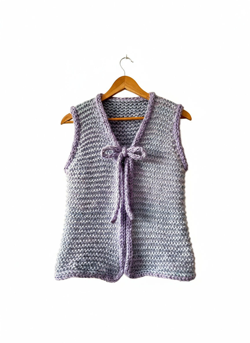 Gilet con laccetto