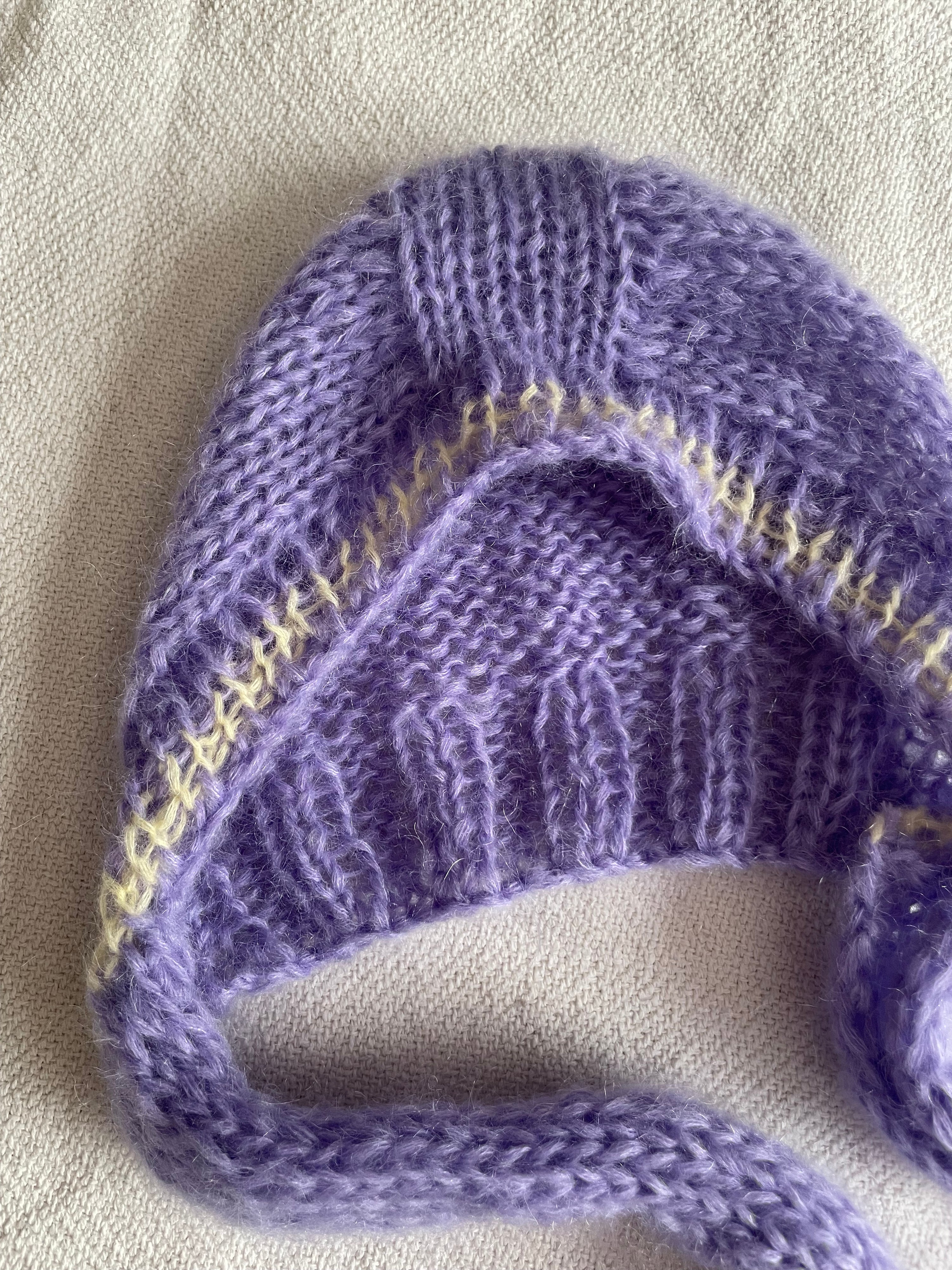 Bala Sciarpa Lilla Bimbo - Su Ordinazione