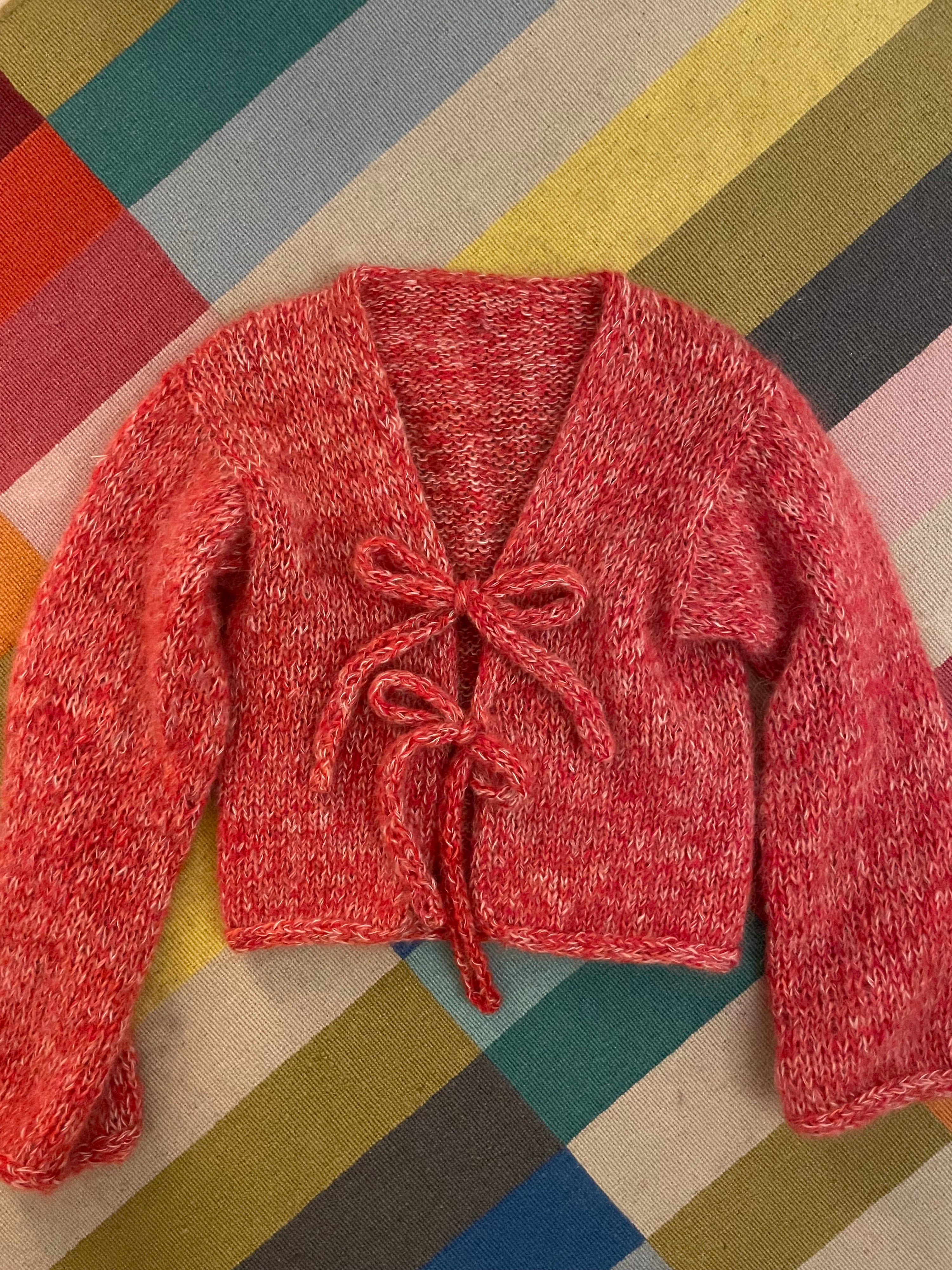 Cardigan con Laccetti
