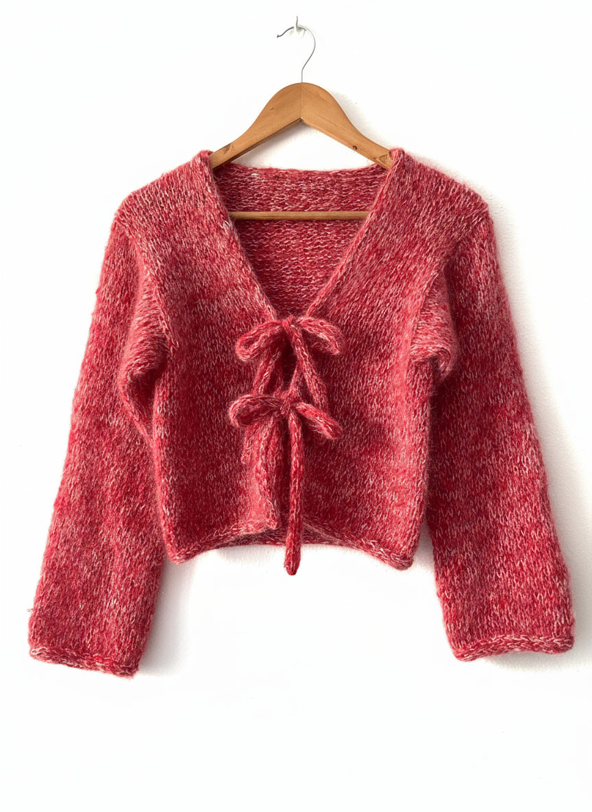 Cardigan con Laccetti - Su Ordinazione