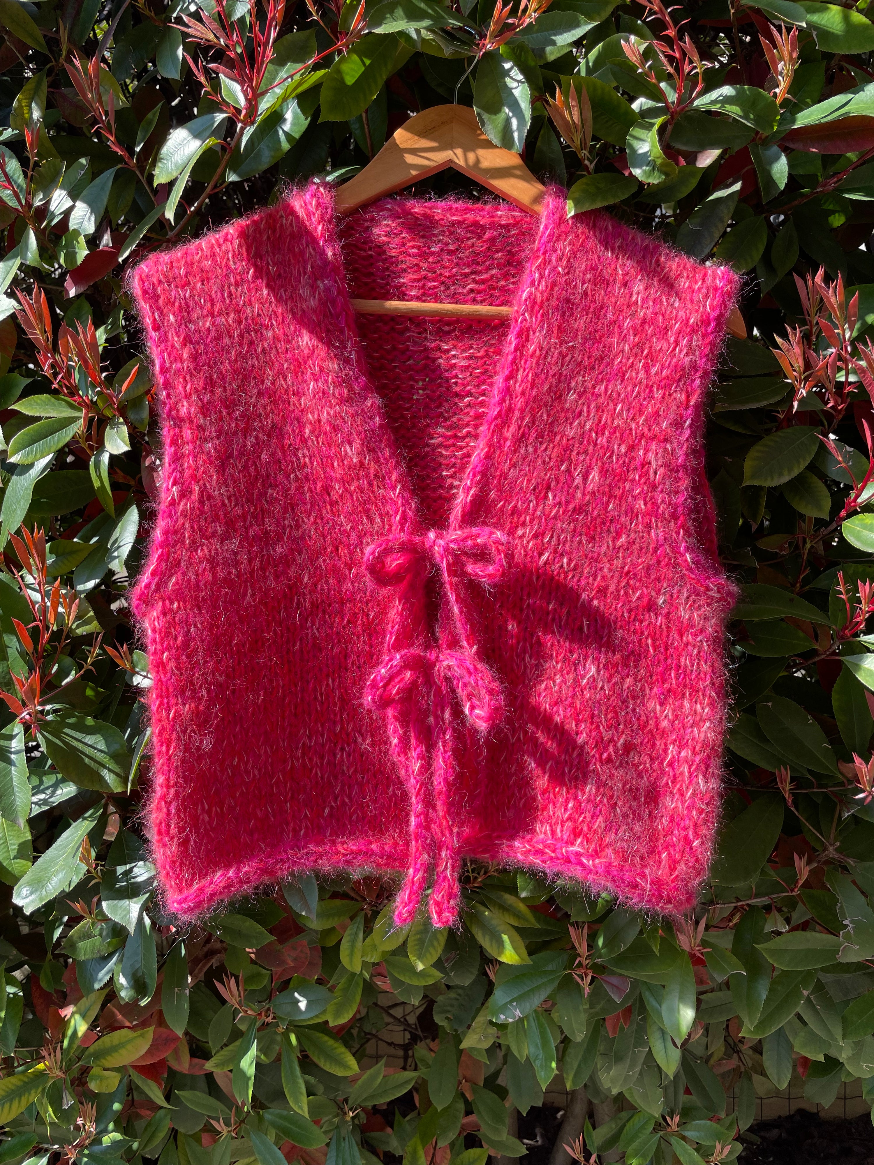 Gilet con laccetti