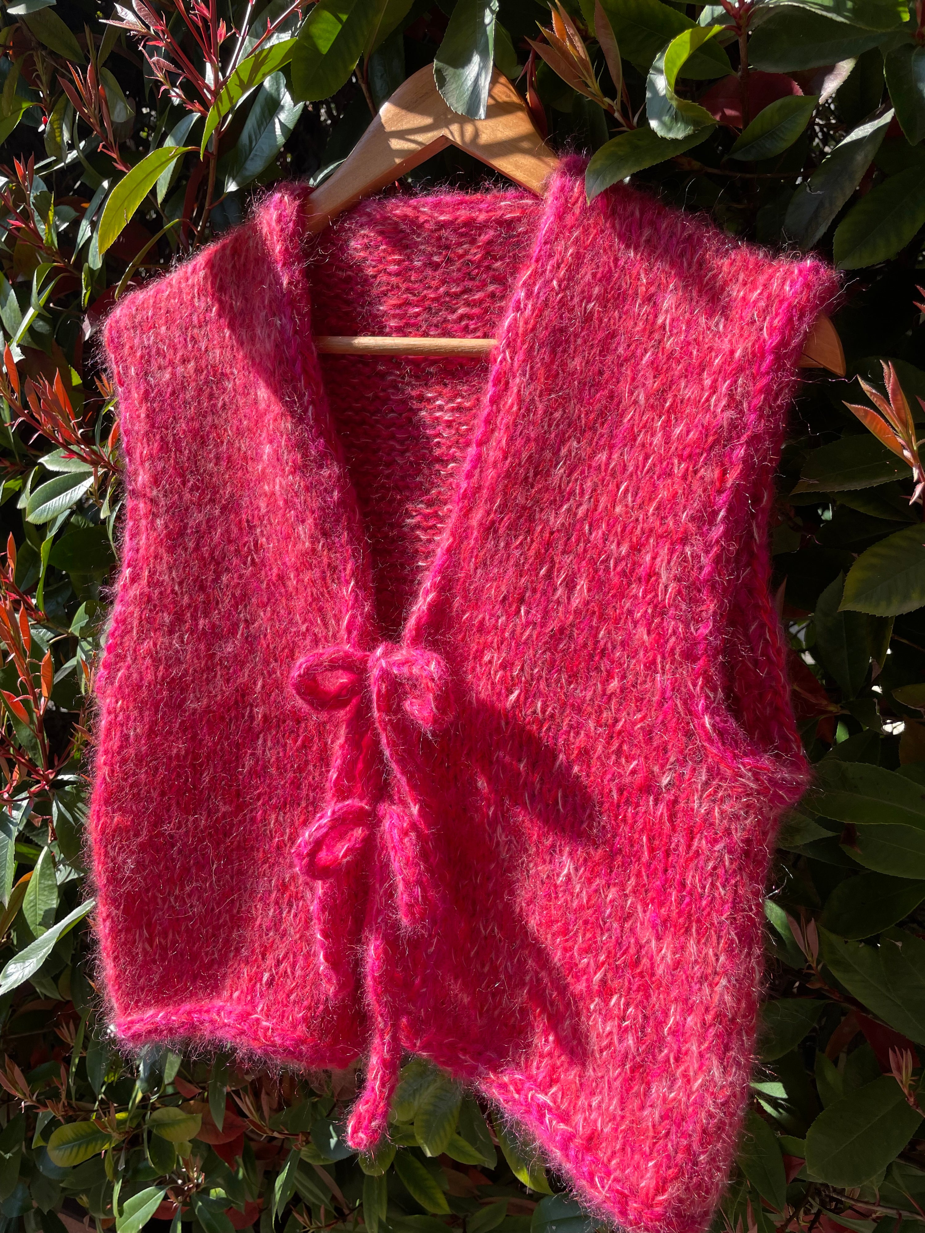 Gilet con laccetti