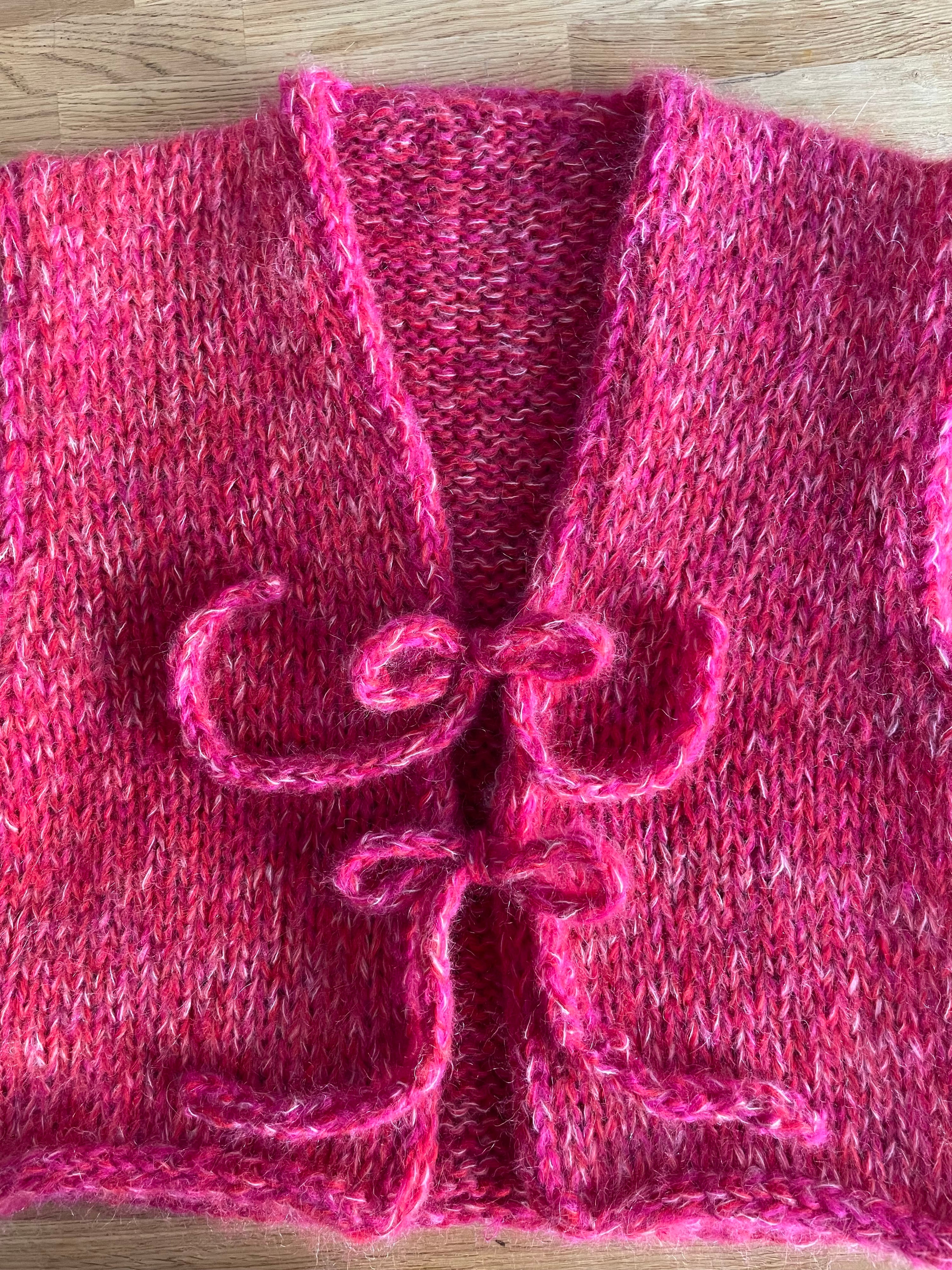 Gilet con laccetti