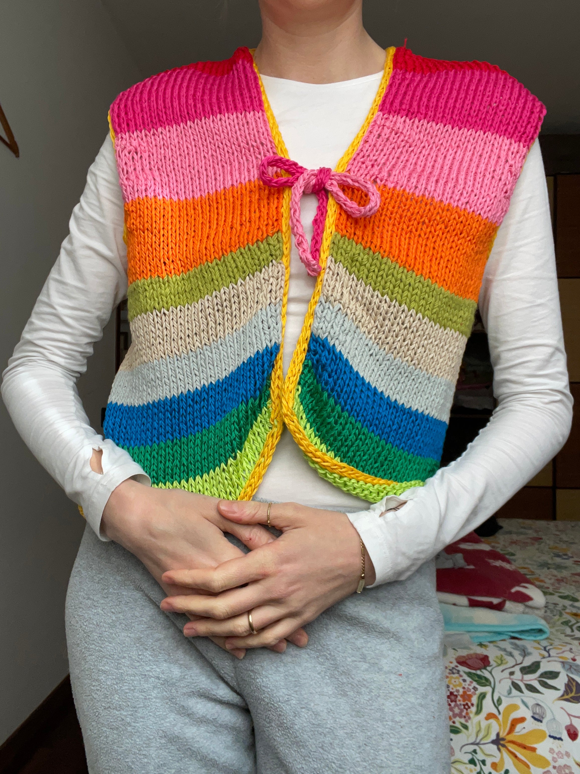 Rainbow Gilet