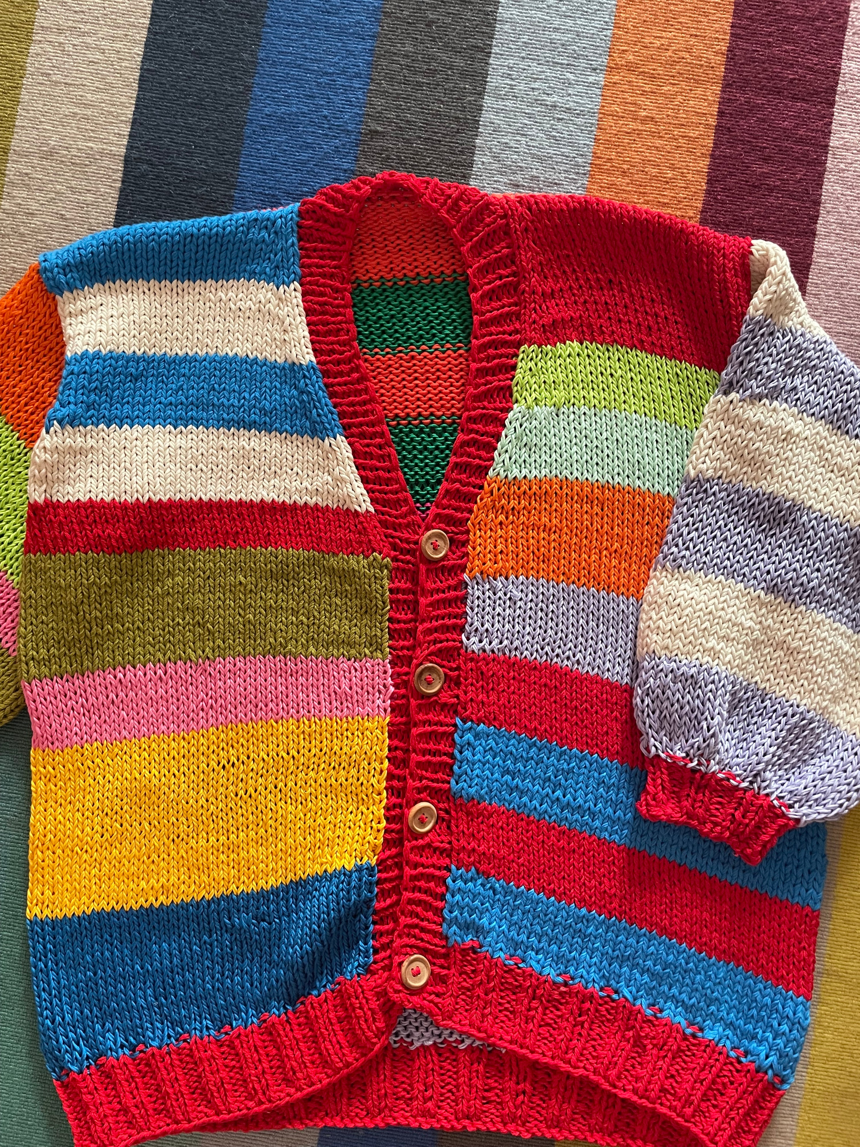 Stripes Cardigan