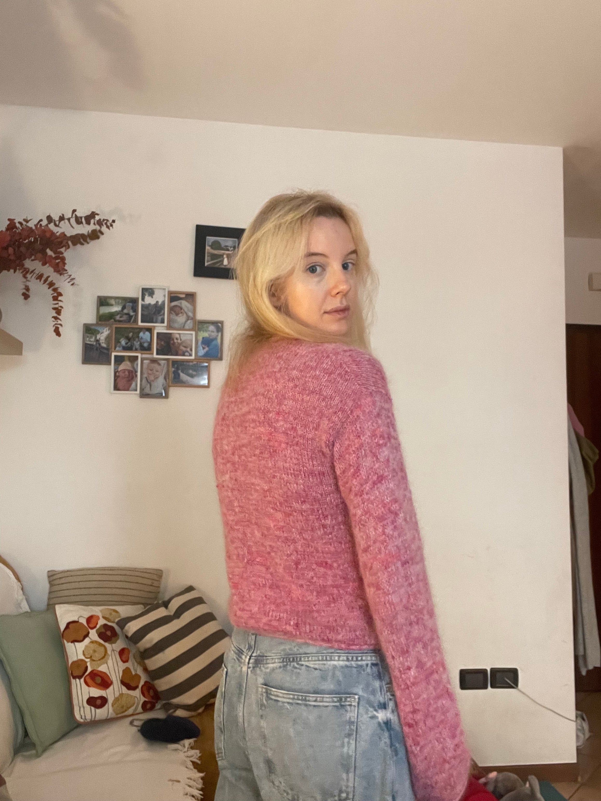 Cardigan con Laccetti
